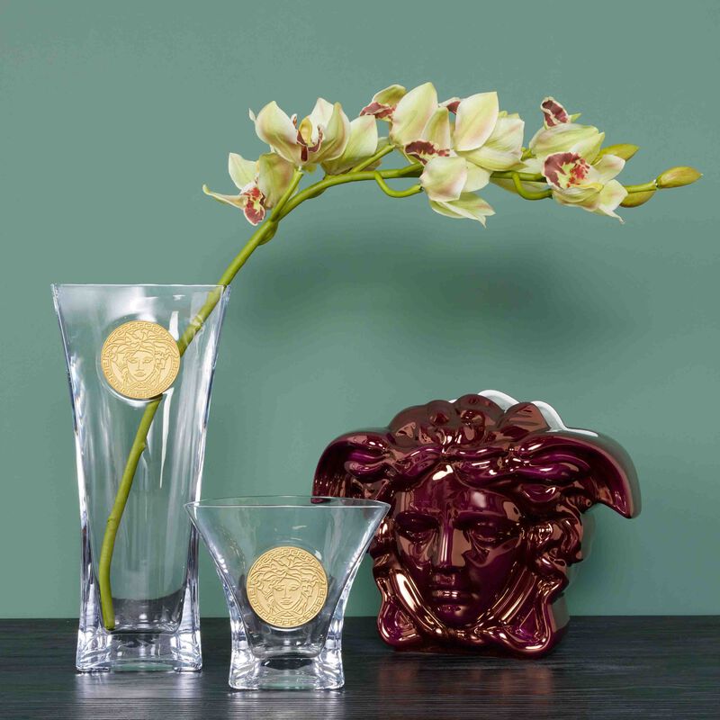Versace Madness Clear Vase 18cm