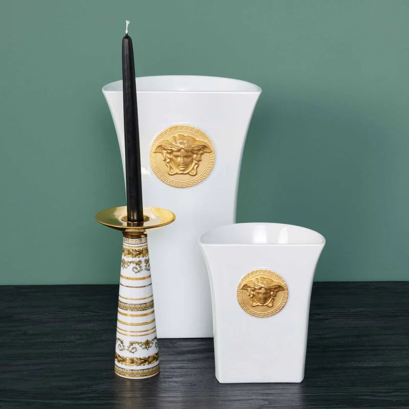 Versace Medusa Madness White Vase 34cm