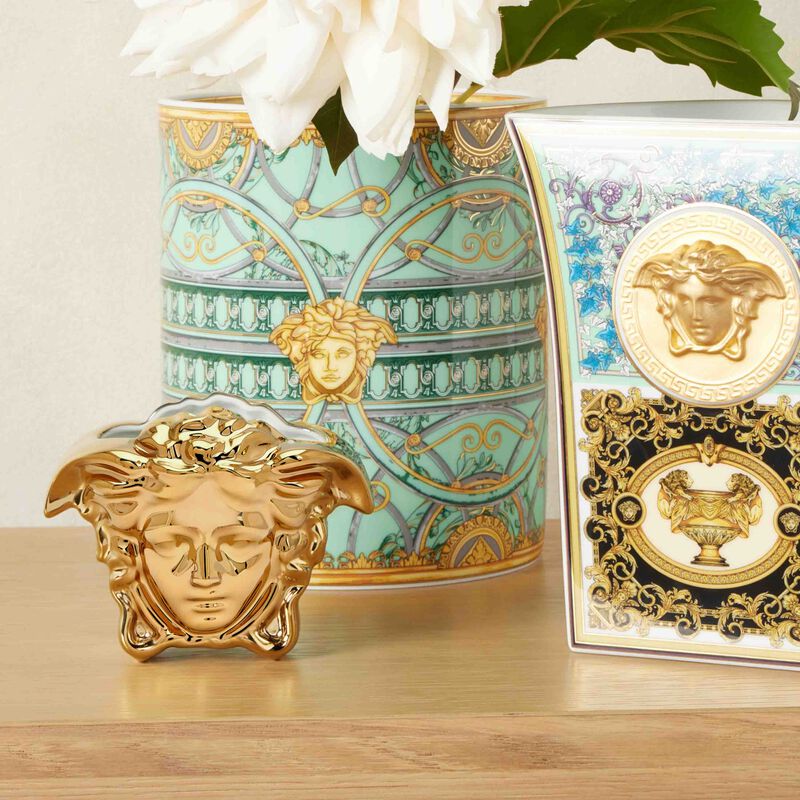 Versace Medusa Grande Gold Vase 9cm