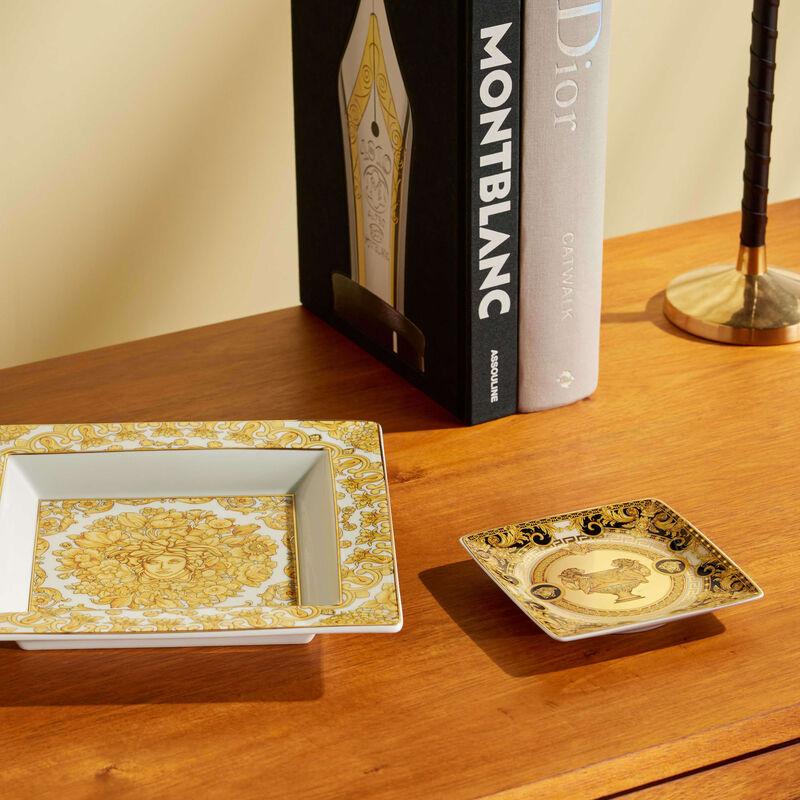 Versace Prestige Gala Square Dish 12cm