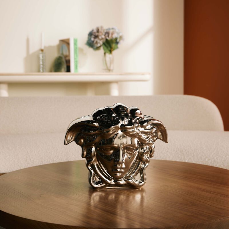 Versace Medusa Grande Silver Vase 15cm