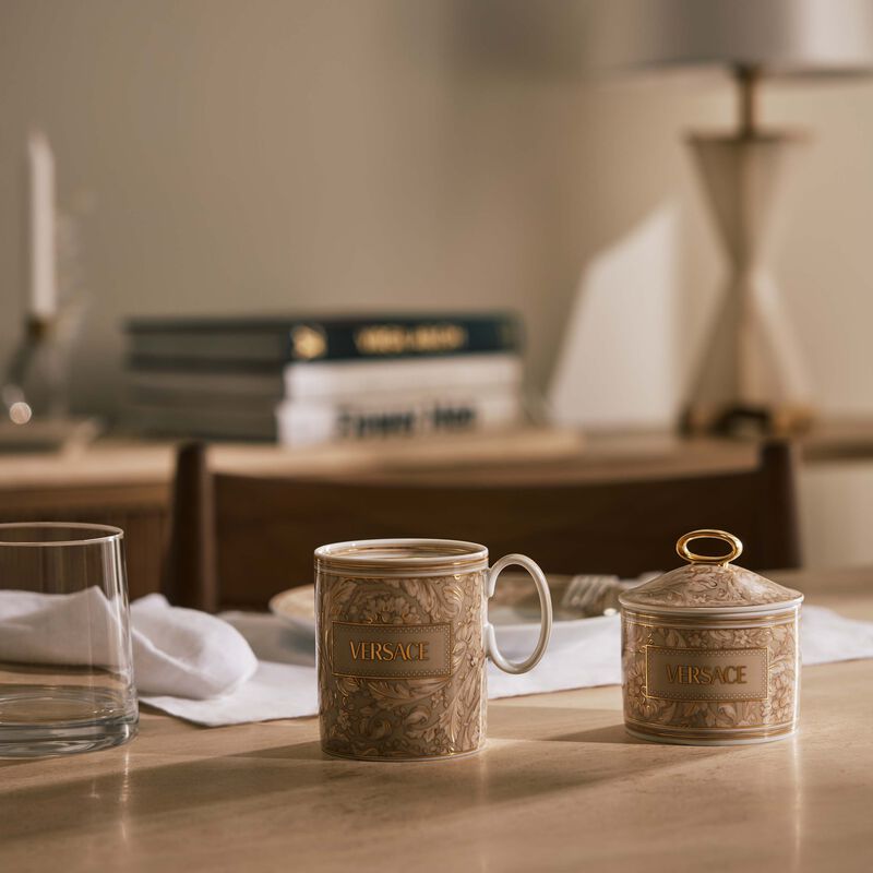 Versace Barocco Haze/Beige Mug Set 2-piece
