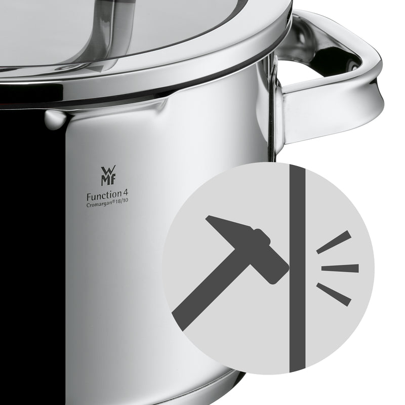 WMF Function 4 Black Cookware Set 4-piece