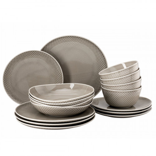 Rosenthal Junto Pearl Grey Platter 36x21cm