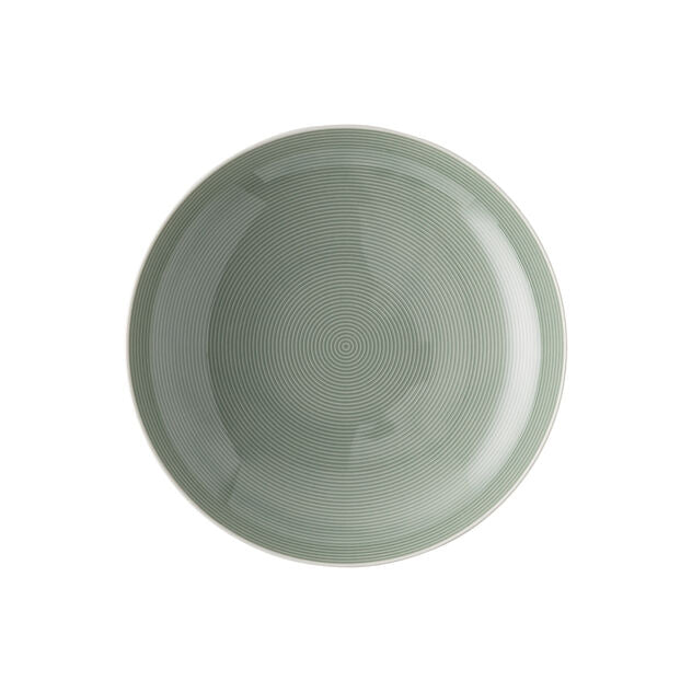 Thomas Loft Moss Green Plate Deep 24cm