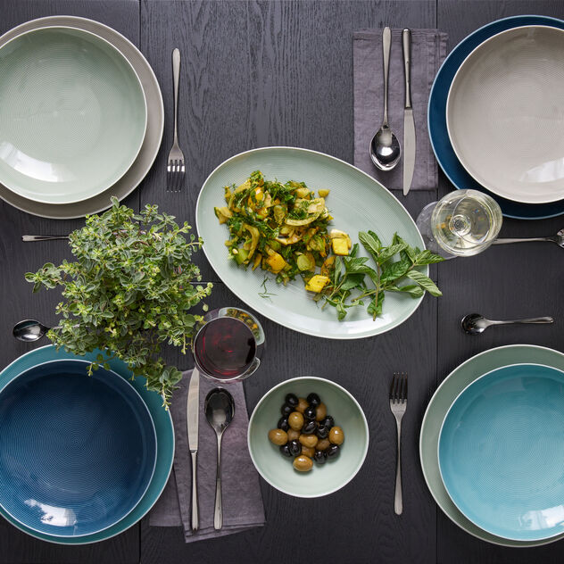 Thomas Loft Moss Green Platter 34cm