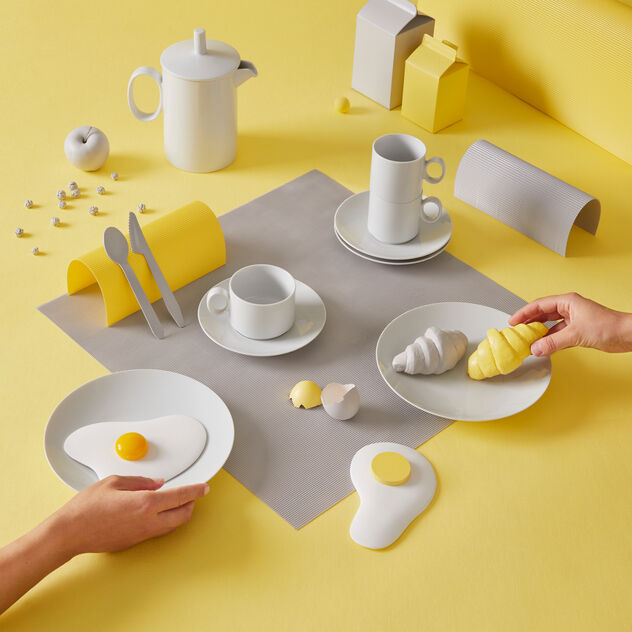 Thomas Loft White Rectangular Platter 28cm
