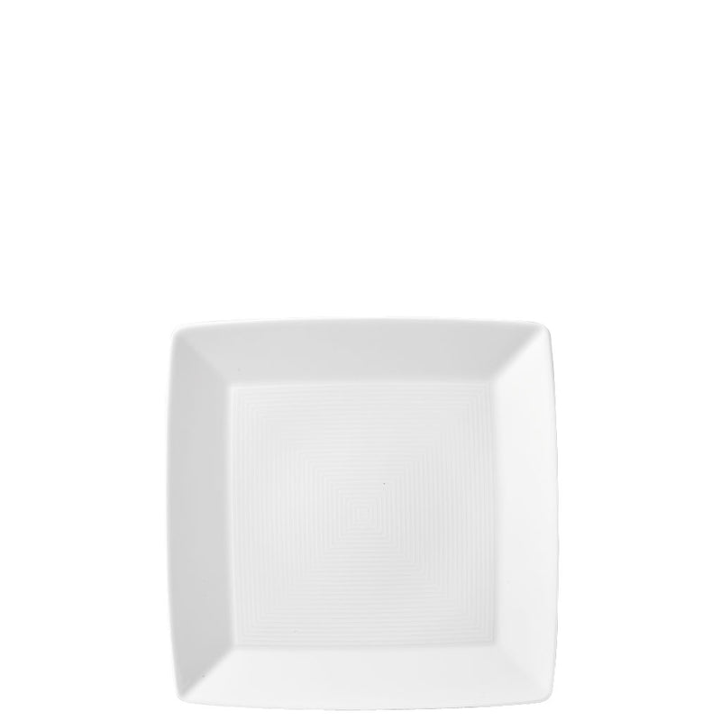 Thomas Loft White Plate Square Flat 13cm