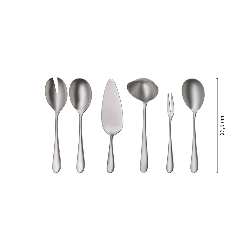 WMF Merit Sandblasted Cutlery Set 66-piece
