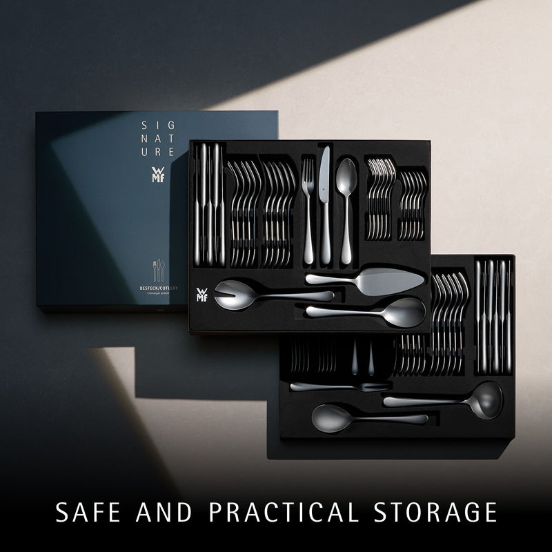WMF Merit Sandblasted Cutlery Set 66-piece