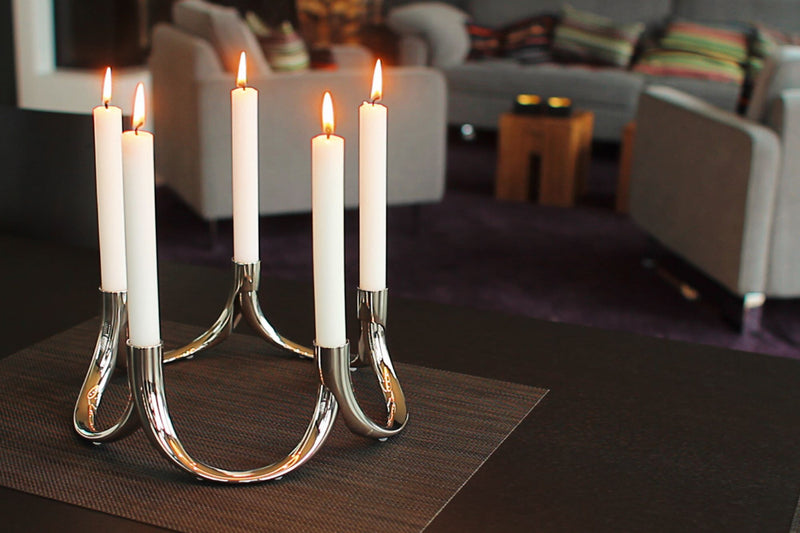 Philippi Bow Candleholder 2-piece