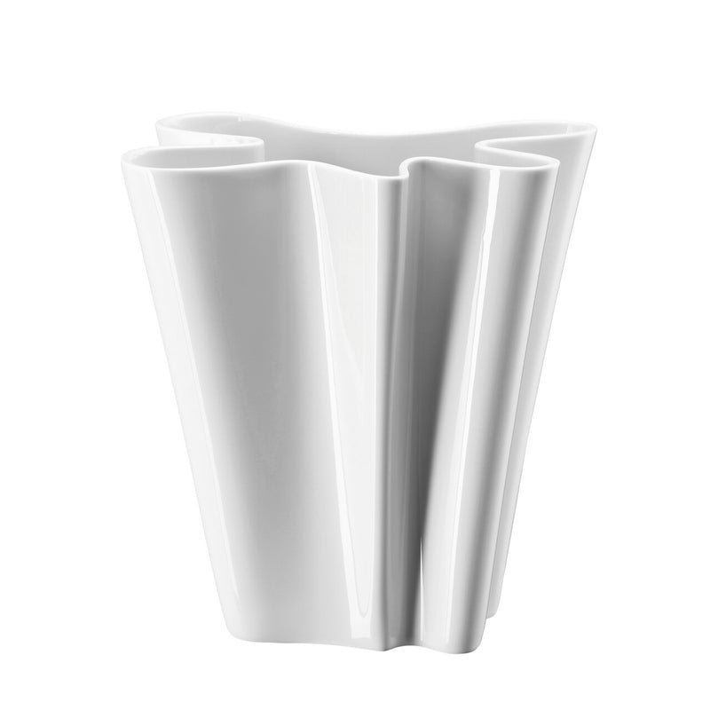 Rosenthal Flux Wave Vase White 26cm