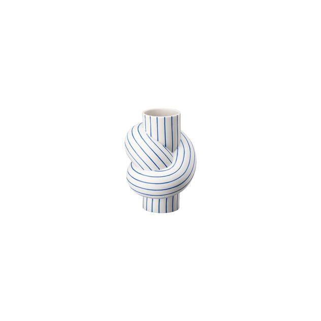 Rosenthal Node Stripes Blueberry Vase 12cm