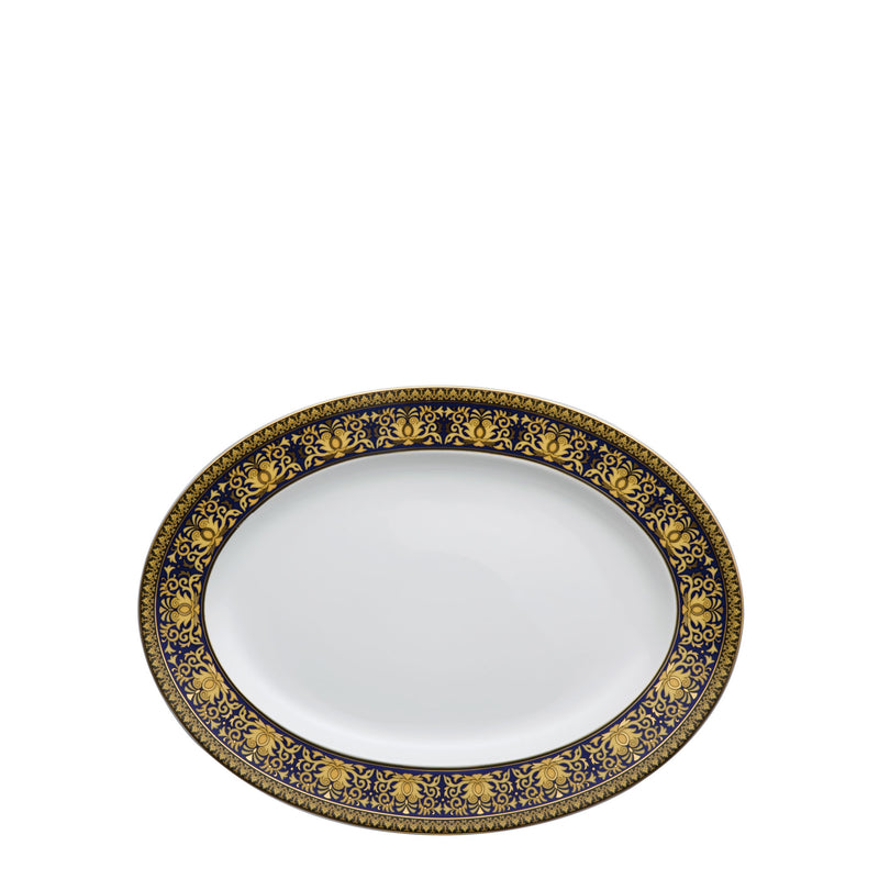 Versace Medusa Blue Platter 40cm