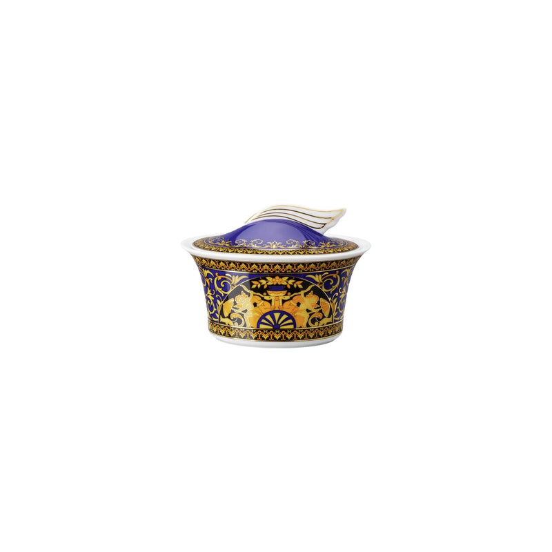 Versace Medusa Blue Sugar Bowl