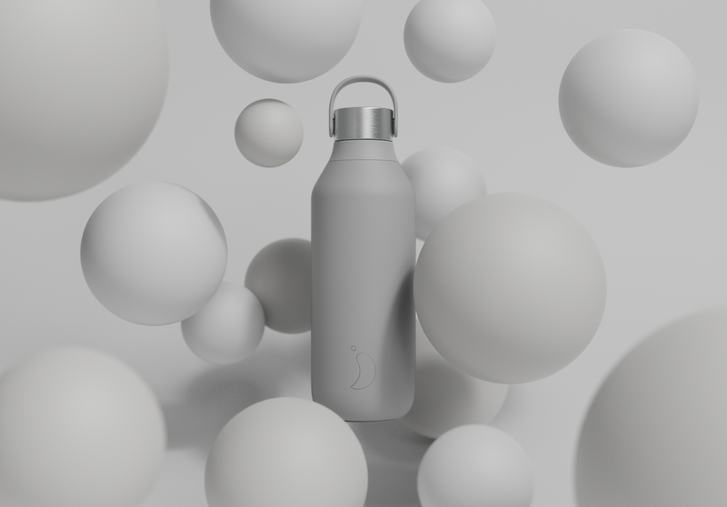 Chilly’s Series 2 Insulated Bottle – 1L Granite Grey