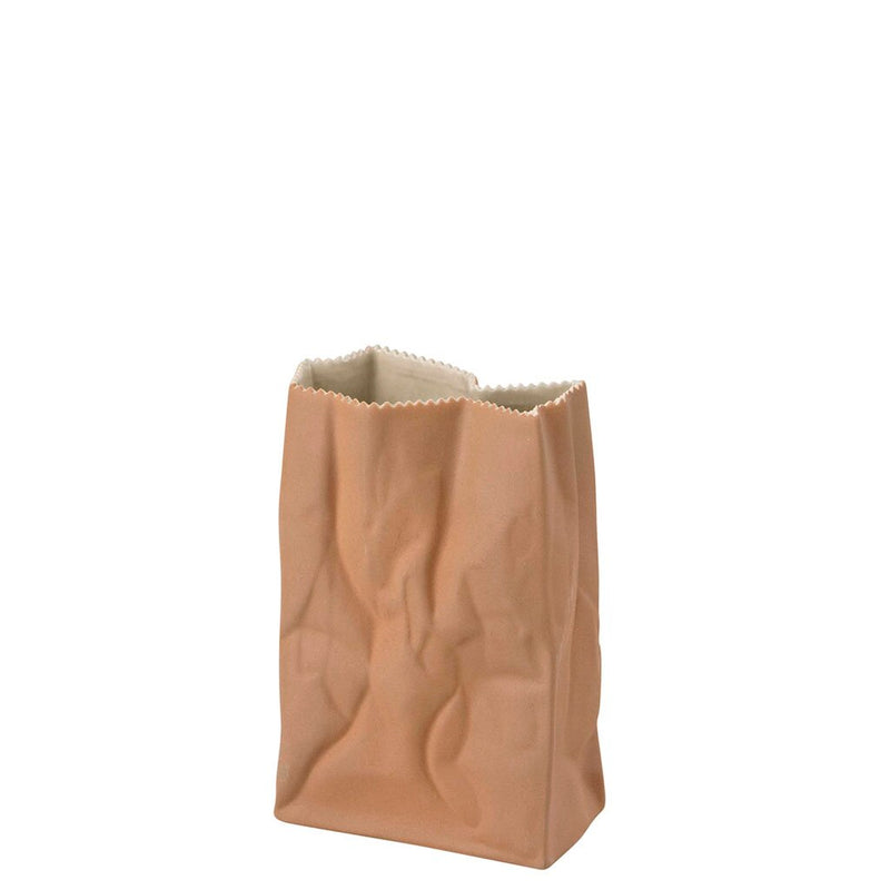 Rosenthal Paper Bag Vase Natural 14cm