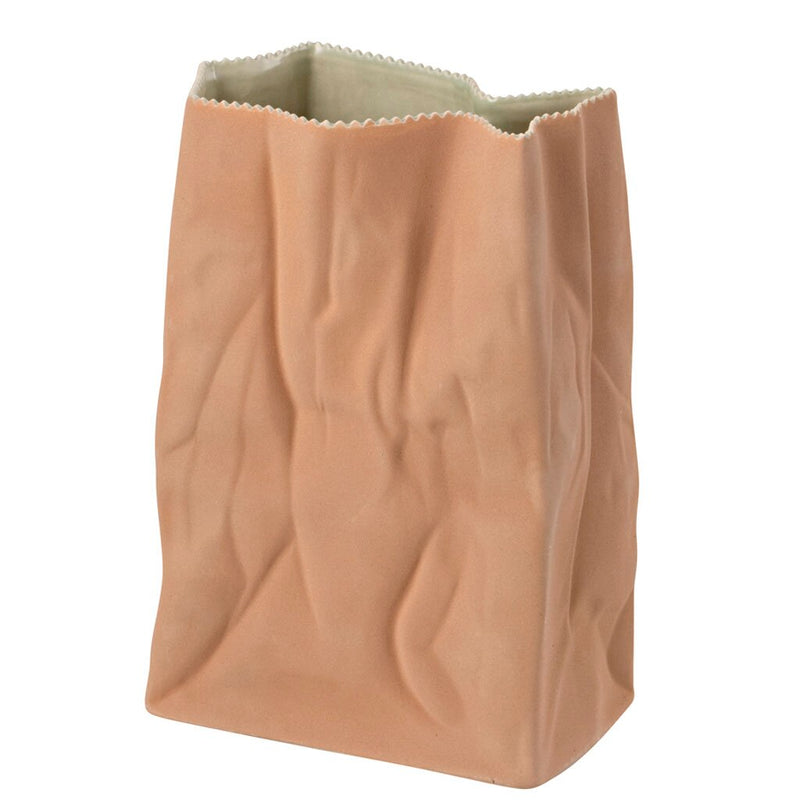 Rosenthal Paper Bag Vase Natural 18cm