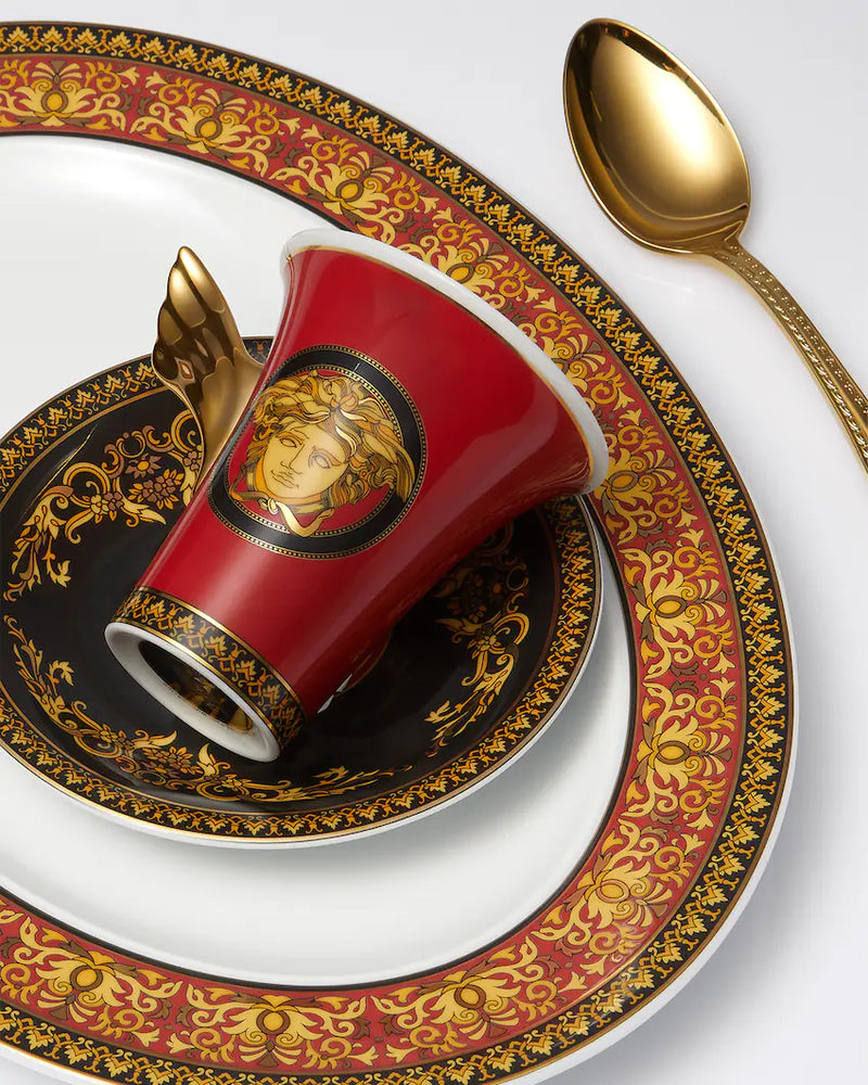 Versace Medusa Red Platter 40cm