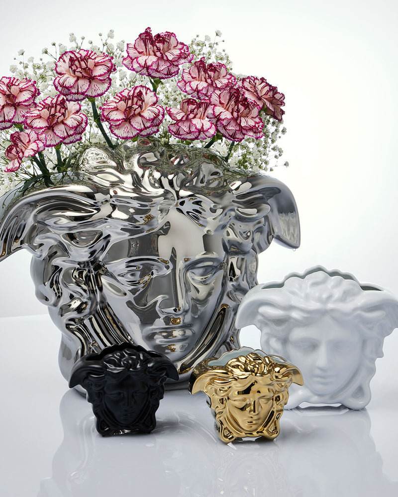 Versace Medusa Grande Black Vase 15cm
