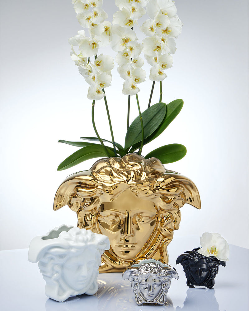 Versace Medusa Grande Silver Vase 9cm
