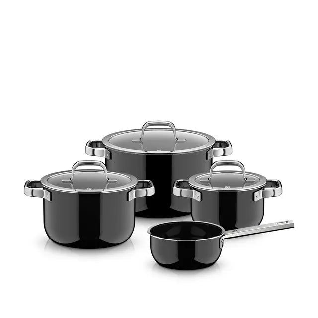 WMF Fusiontec Mineral Pro Black Cookware Set 4-piece