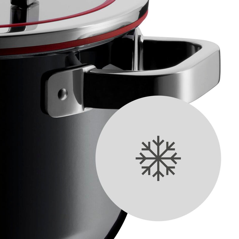 WMF Fusiontec Functional Black Cookware Set 4-piece