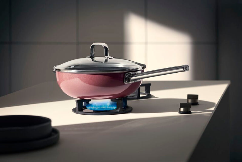 WMF Fusiontec Rose Quartz Wok 28cm w/ Lid