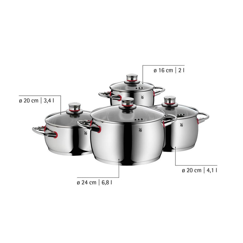 WMF Quality One Cookware Set 4-piece