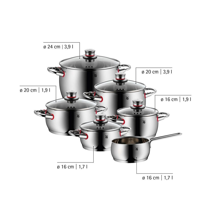 WMF Quality One Cookware Set 6-piece