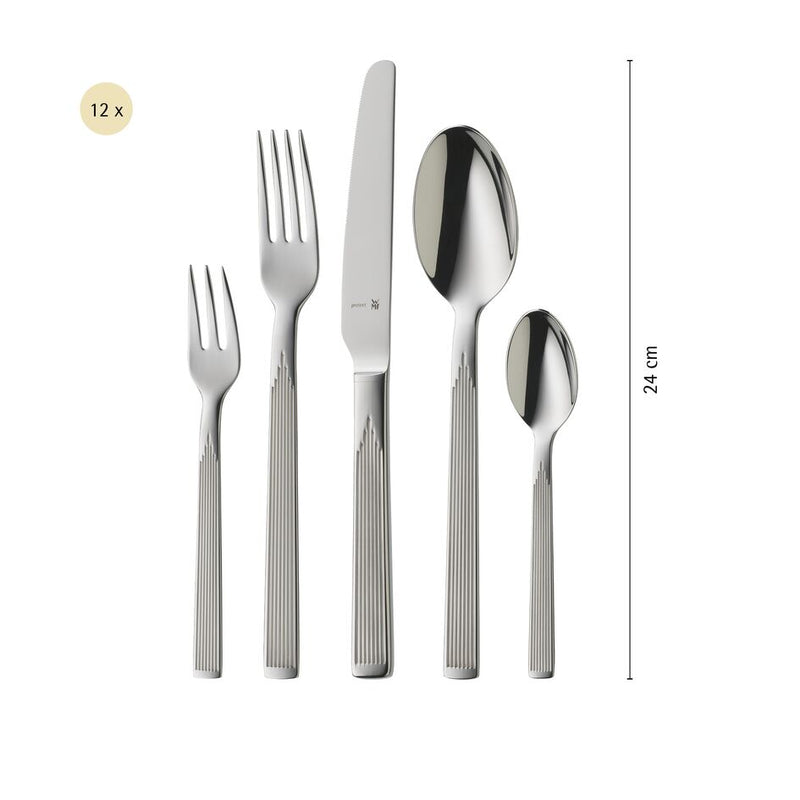 WMF Art Deco Cutlery Set 66-piece