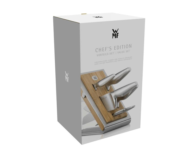 WMF Chef's Edition Knife Block Set 6-piece