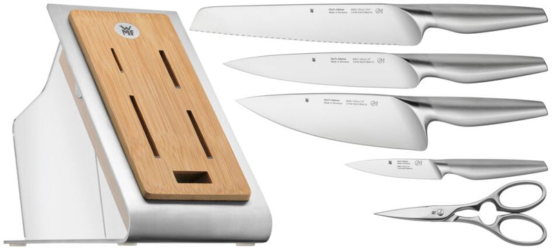 WMF Chef's Edition Knife Block Set 6-piece