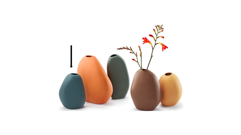 Philippi Bud Vase Petrol 11cm