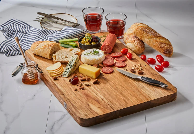 Swiss Diamond Acacia Long Grain Butchers Block 60 x 40 x 3cm