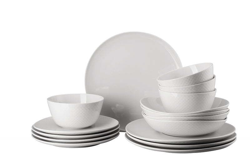 Rosenthal Junto White Dinner Set 16-piece