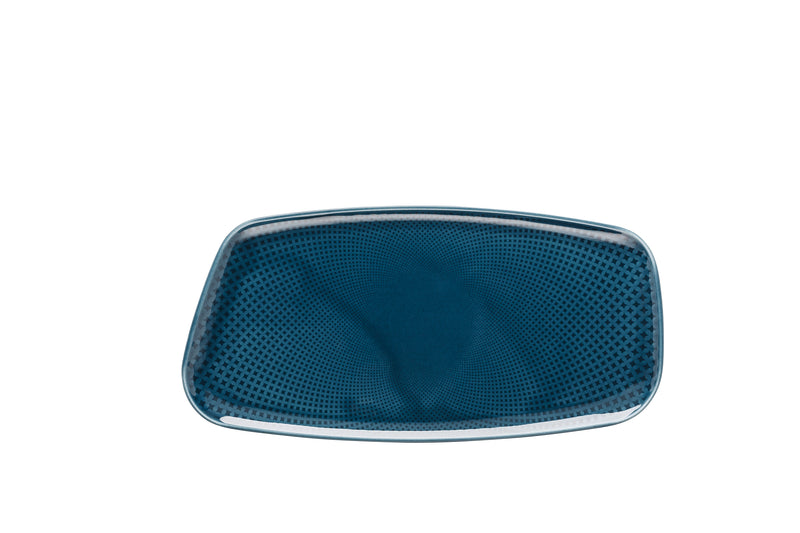 Rosenthal Junto Ocean Blue Platter 30x15cm