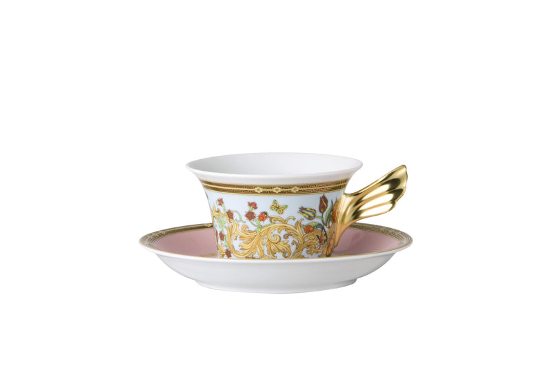 Versace Le Jardin Low Tea Cup & Saucer