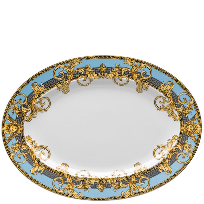 Versace Prestige Gala Le Bleu Platter 34cm
