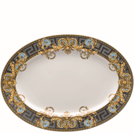 Versace Prestige Gala Le Bleu Platter 34cm