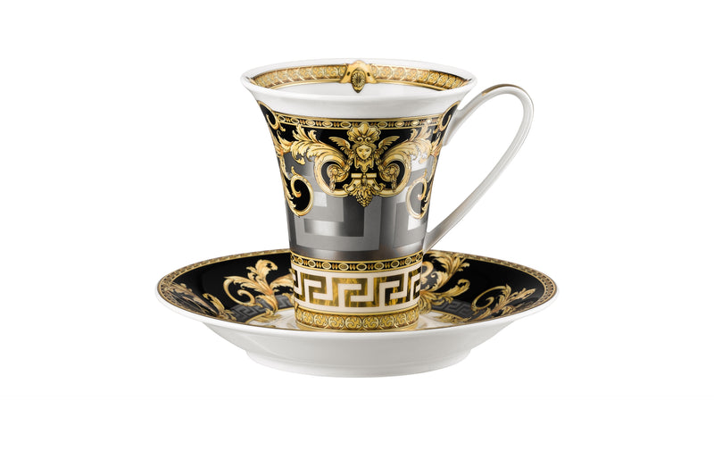Versace Prestige Gala Tall Coffee Cup & Saucer