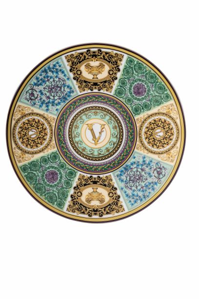 Versace Barocco Mosaic Service Plate 33cm
