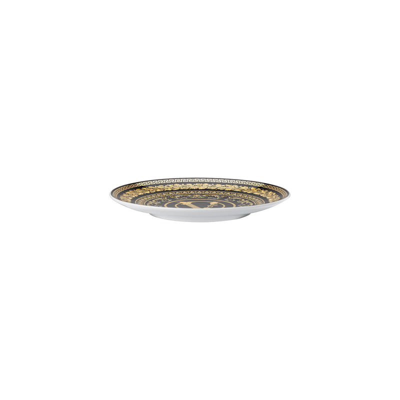 Versace Virtus Gala Black Plate 17cm