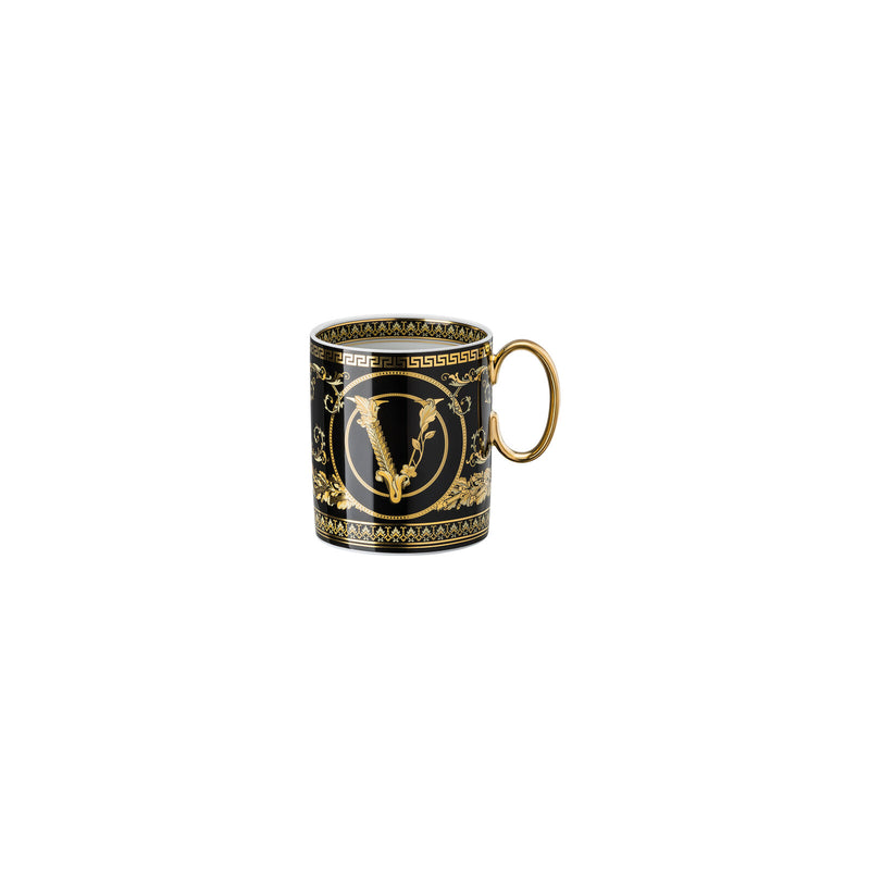 Versace Virtus Gala Black Mug