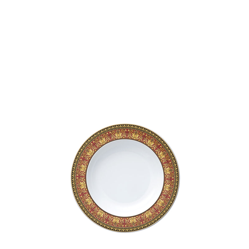 Versace Medusa Red Plate Deep 22cm