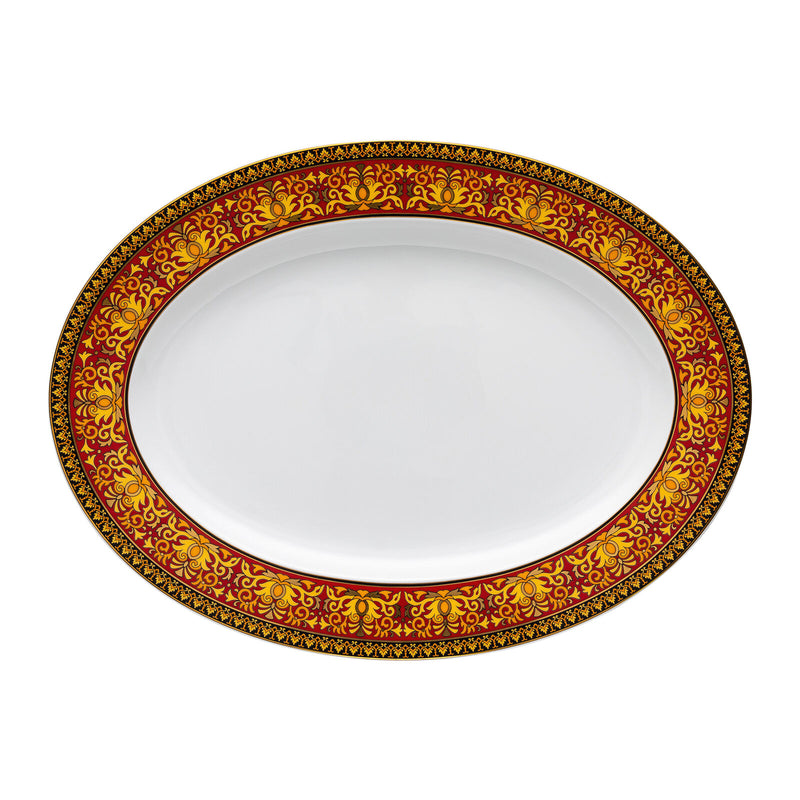 Versace Medusa Red Platter 40cm