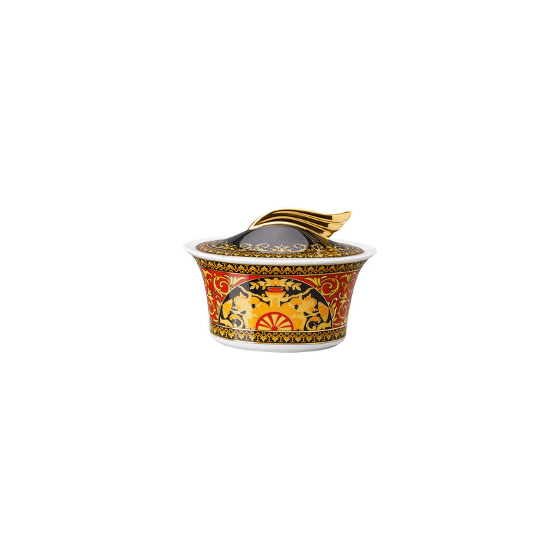 Versace Medusa Red Sugar Bowl