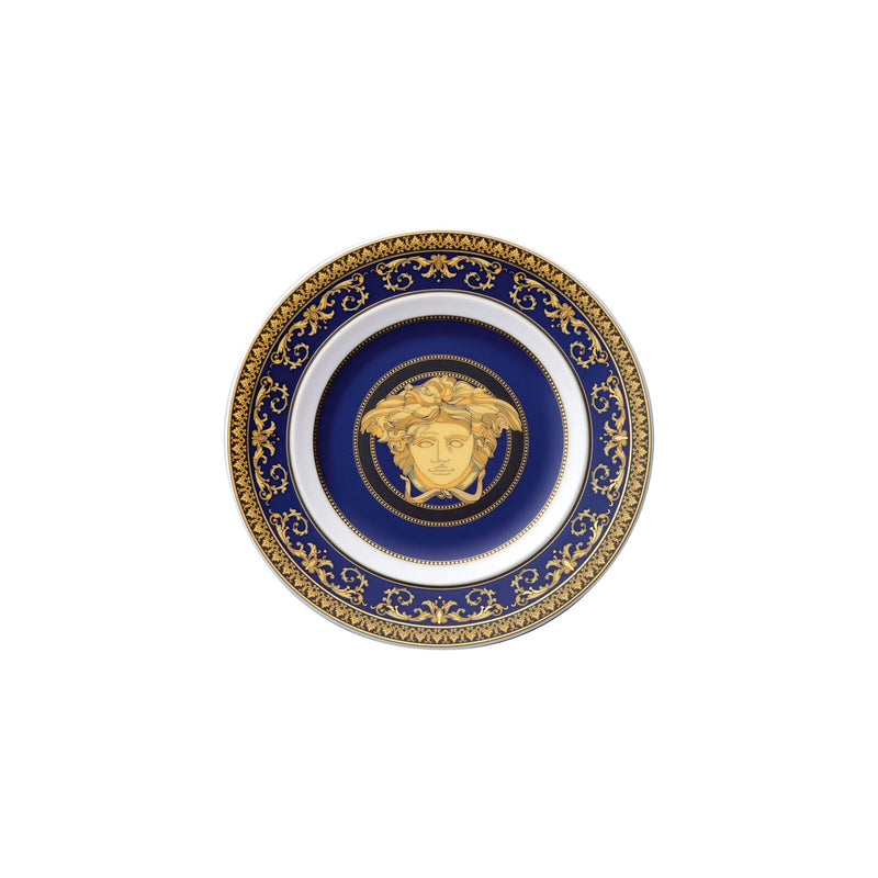 Versace Medusa Blue Bread & Butter Plate 18cm