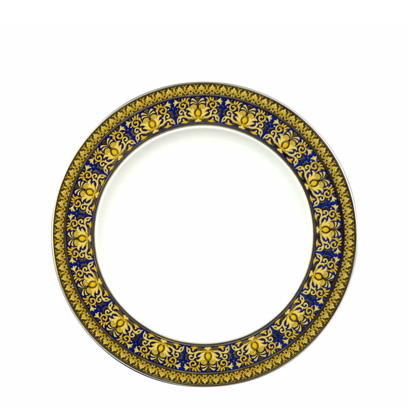 Versace Medusa Blue Lunch Plate 22cm