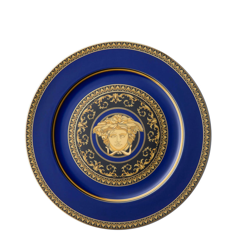 Versace Medusa Blue Service Plate 30cm
